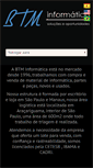 Mobile Screenshot of btminformatica.com.br